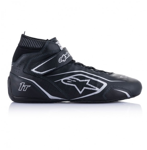 Alpinestars Tech 1T -V3 FIA Shoes Silver/Black