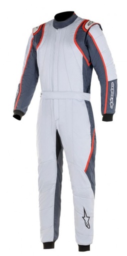 Combinaison Alpinestars GP Race V2 Blanc/Gris/Rouge