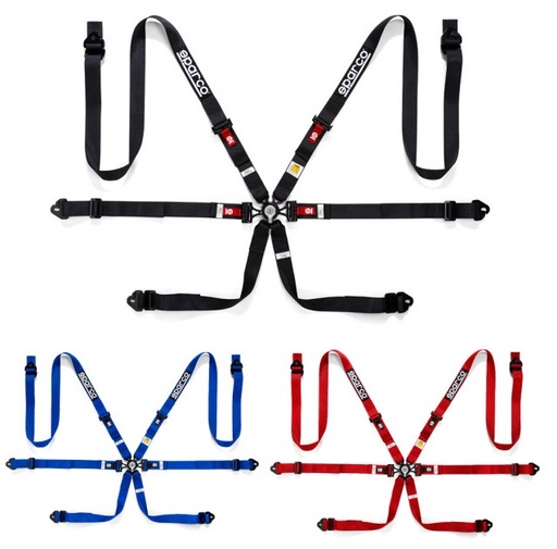 Sparco 6-point 2" harness FIA 8853-2016
