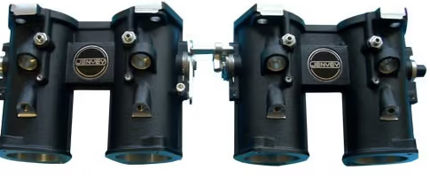 [TBP50I] Inyección Mariposa Jenvey Diámetro de los Cuerpos 50mm Longitud de los Cuerpos 118mm la Par