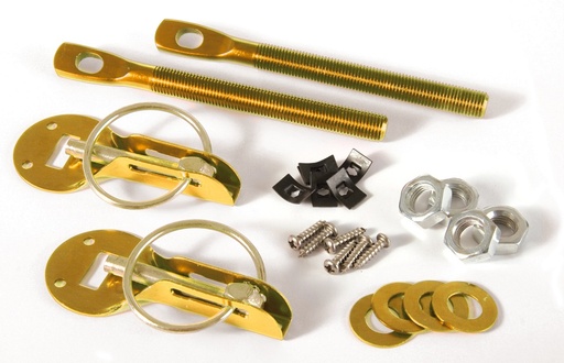 [ATTACHECAPOTOR] Aluminium Bonnet Pin (GOLD)