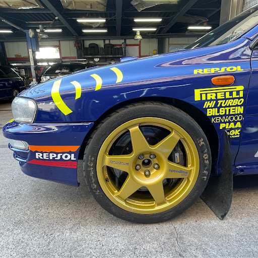 [SR4497AALO1] Jante Speedline SL2013C Subaru Impreza Gr.A,  8x18, ET=11.6, PCD=5x100, Dorée