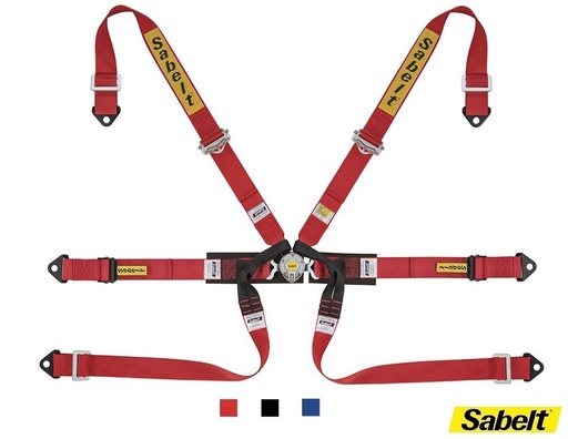 Harnais Sabelt Monoplace acier - CCS622FN - Pull Up - FIA8853-2016