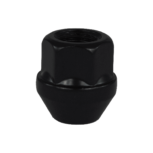 [CM0751790040] Écrou de roue ouvert M14x1.25, L : 25mm, noir, zinc