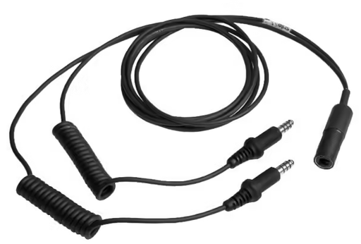 [YB0313.2] Câble d'extension intercom Stilo avec sortie 2 casques