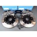 [PSA304X28KITFREIN] Kit freins PSA 304mm - Jeu de disques 304x28mm / étriers Aclon CRH304 + supports / 4 vis 12.9