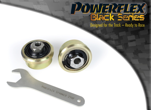 [PFF19-2202GBLK] Front Wishbone Rear Bush Caster Adjustable