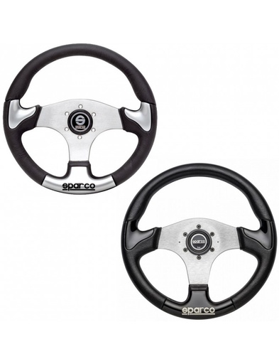 [015THPUNR345] Volante Sparco P222 Cuir