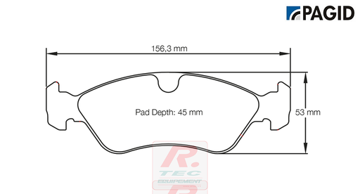 [1288RS42] S1288 - Pagid brake pads RS42