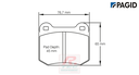 [1587RS42] S1587 - Pagid brake pads RS42