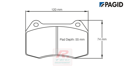 [1427RSL1] S1427 - Pagid brake pads RSL1