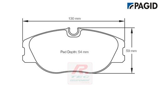 [1702RSL29] S1702 - Pagid brake pads RSL29