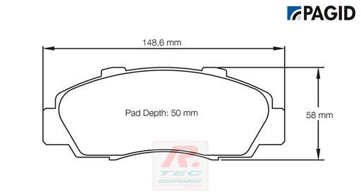 [2623RSL29] S2623 - Plaquettes de frein Pagid RSL29