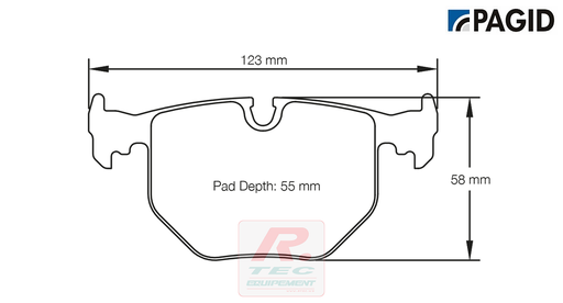[2685RSL29] S2685 - Plaquettes de frein Pagid RSL29