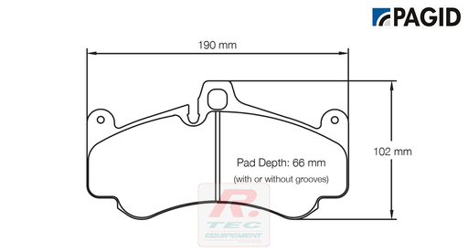 [2707RSL29] S2707 - Plaquettes de frein Pagid RSL29