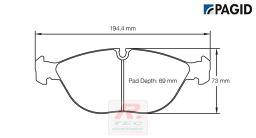 [2830RSL29] S2830 - Plaquettes de frein Pagid RSL29