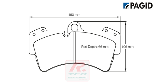 [2845RSL29] S2845 - Plaquettes de frein Pagid RSL29