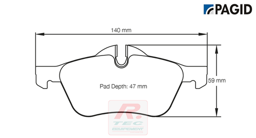 [2959RSL29] S2959 - Plaquettes de frein Pagid RSL29