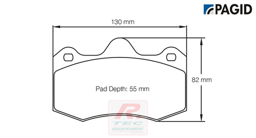 [4345RSL2] S4345 - Plaquettes de frein Pagid RSL2