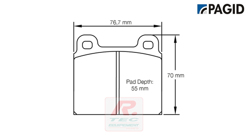 [4501RSL29] S4501 - Plaquettes de frein Pagid RSL29