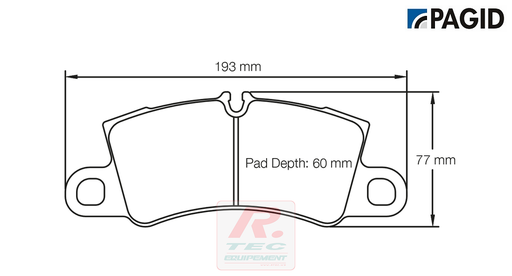 [4581RSL1] S4581 - Plaquettes de frein Pagid RSL1