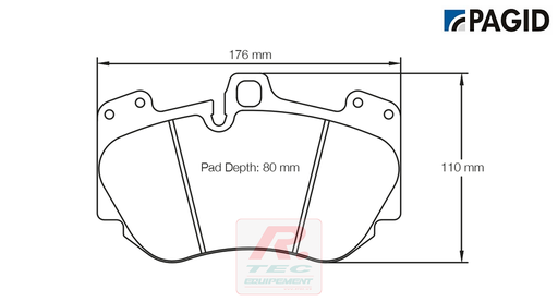 [4907RSL29] S4907 - Plaquettes de frein Pagid RSL29