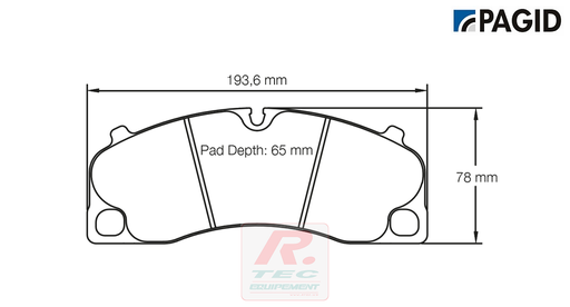 [4908RSL1] S4908 - Plaquettes de frein Pagid RSL1