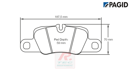 [4909RSL1] S4909 - Plaquettes de frein Pagid RSL1