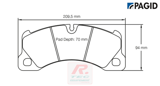 [4917RSL29] S4917 - Plaquettes de frein Pagid RSL29