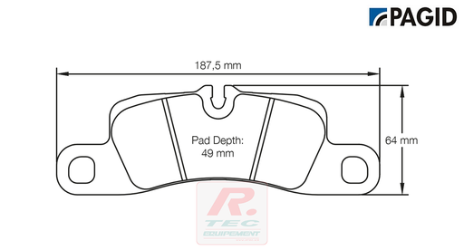 [4918RSL29] S4918 - Plaquettes de frein Pagid RSL29