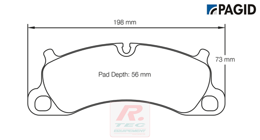 [4922RSL29] S4922 - Plaquettes de frein Pagid RSL29