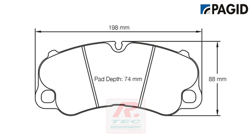 [4927RSL1] S4927 - Plaquettes de frein Pagid RSL1