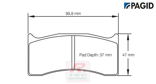 [8000RSL29] S8000 - Plaquettes de frein Pagid RSL29
