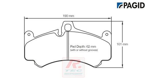 [8003RSL29] S8003 - Plaquettes de frein Pagid RSL29