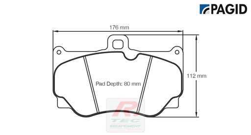 [8011RSL29] S8011 - Plaquettes de frein Pagid RSL29