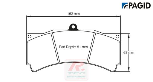 [8018RSL29] S8018 - Pagid brake pads RSL29