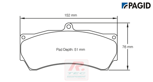 [8028RSL29] S8028 - Pagid brake pads RSL29