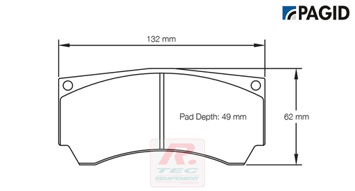 [8050RSL29] S8050 - Plaquettes de frein Pagid RSL29