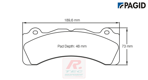 [8061RSL29] S8061 - Plaquettes de frein Pagid RSL29