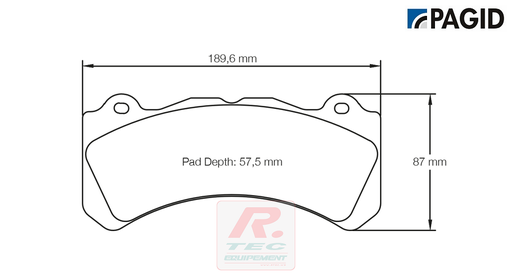 [8062RSL1] S8062 - Plaquettes de frein Pagid RSL1