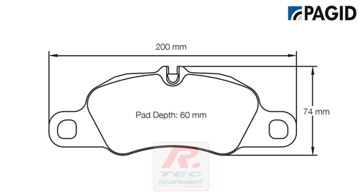[8074RSL1] S8074 - Plaquettes de frein Pagid RSL1