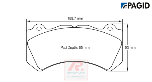 [8081RSL1] S8081 - Plaquettes de frein Pagid RSL1