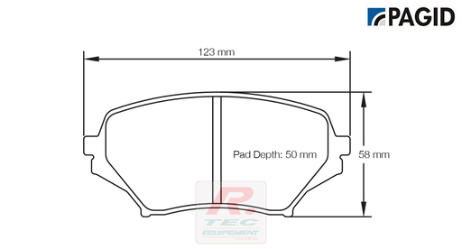 [8082RSL29] S8082 - Plaquettes de frein Pagid RSL29