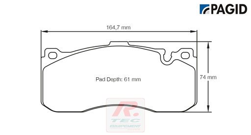 [8084RSL1] S8084 - Plaquettes de frein Pagid RSL1