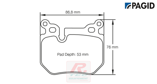 [8085RSL29] S8085 - Plaquettes de frein Pagid RSL29