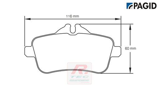[8189RSL29] S8189 - Plaquettes de frein Pagid RSL29