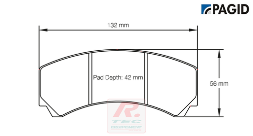 [8216RSL2] S8216 - Pagid brake pads RSL2