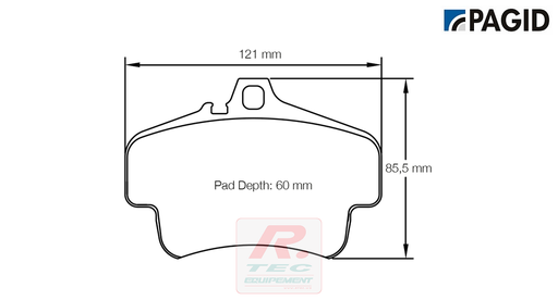 [8236RRSL1] S8236 - Plaquettes de frein Pagid rodées RSL1