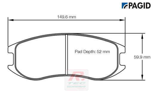 [8251RSL1] S8251 - Plaquettes de frein Pagid RSL1