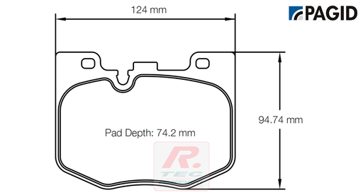 [8275RSL29] S8275 - Plaquettes de frein Pagid RSL29
